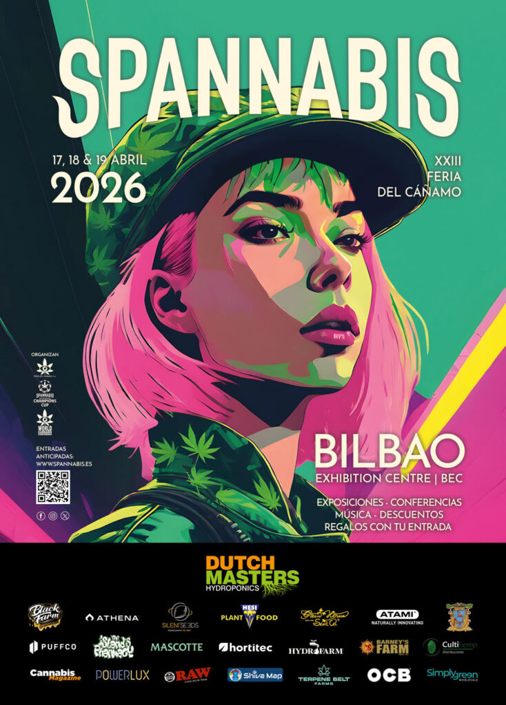 Cartel de Spannabis 2026 Bilbao