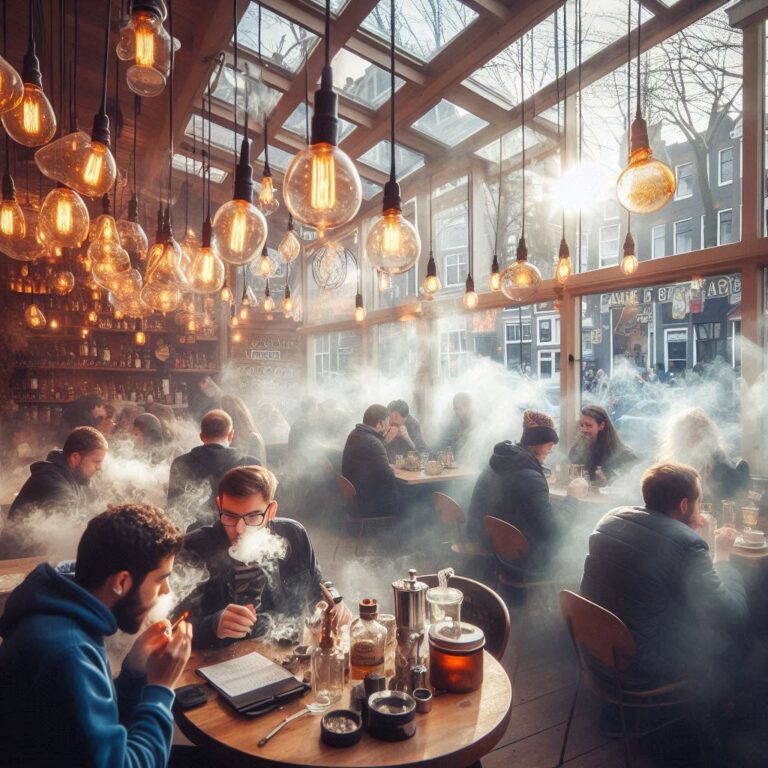 Un Coffee Shop en Amsterdam