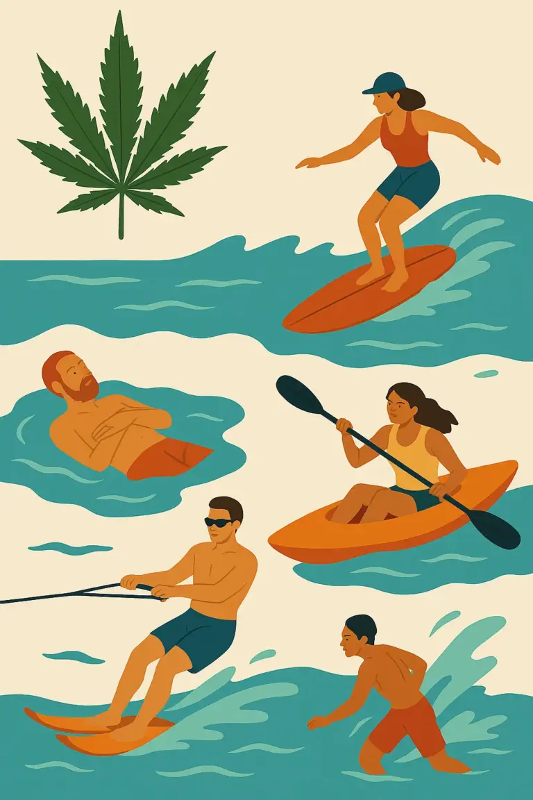 Cannabis y Deportes Acuáticos
