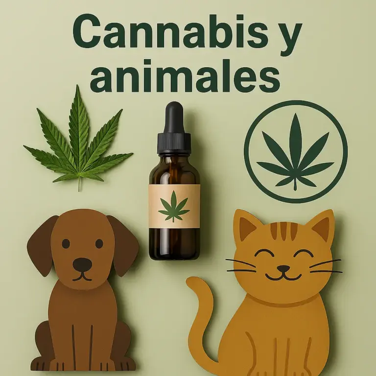 Cannabis y animales