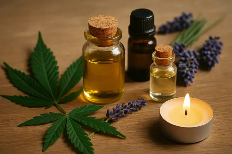 cannabis y la aromaterapia