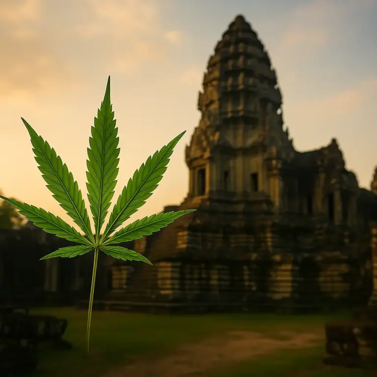cannabis en Camboya