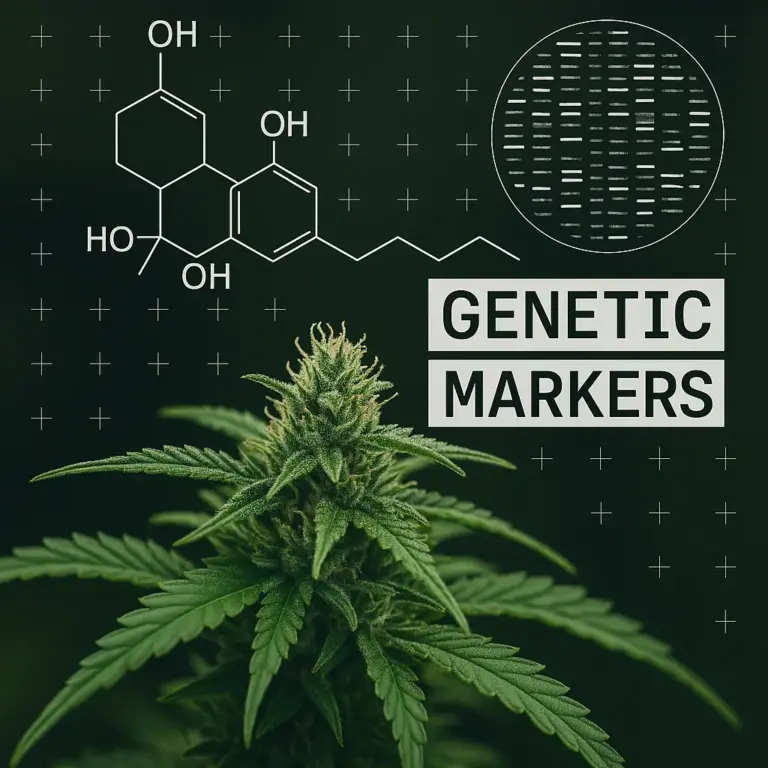 marcadores genéticos en el cannabis
