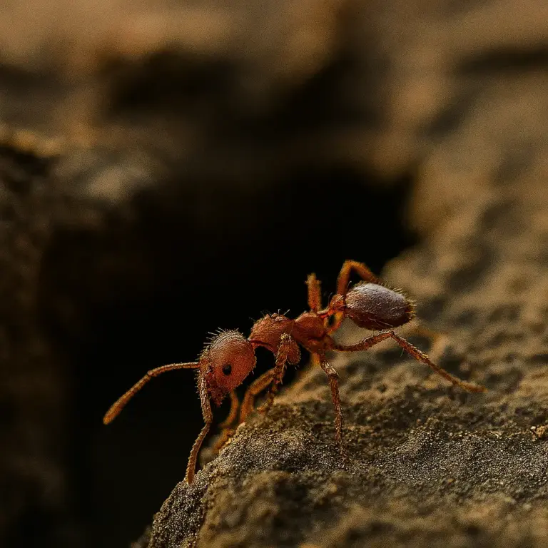Hormigas rojas de fuego