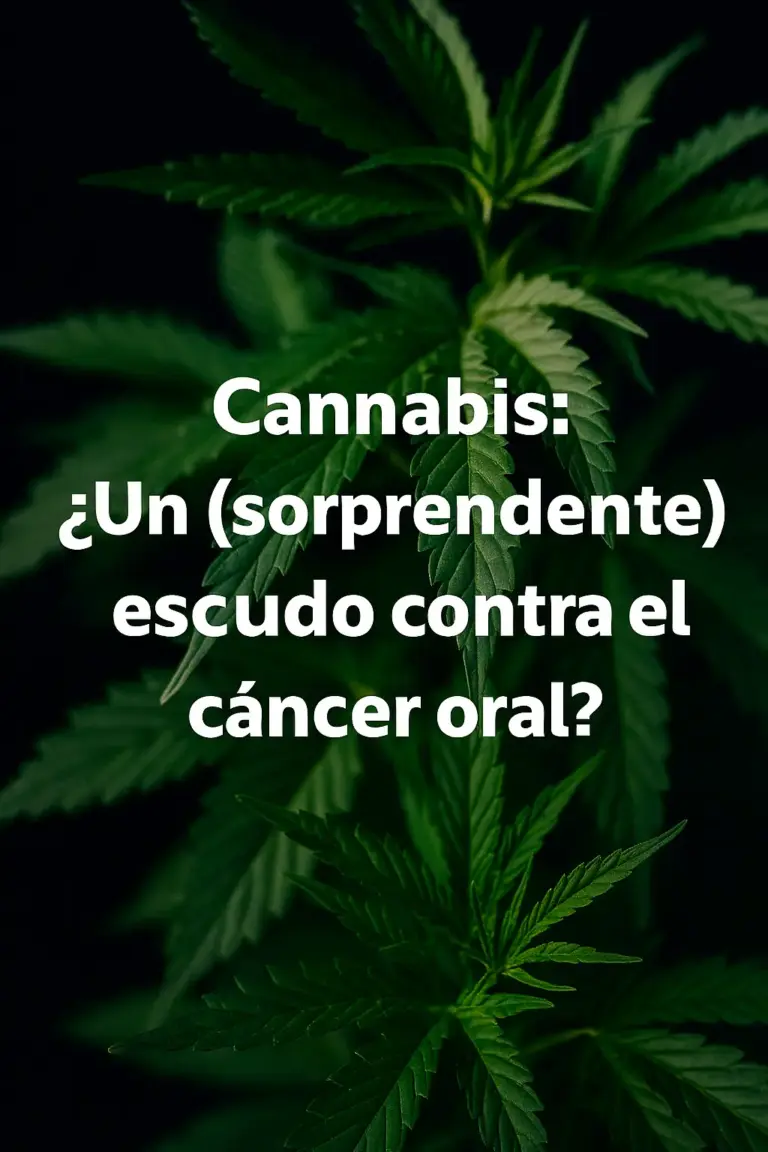 cannabis protege contra el cáncer oral
