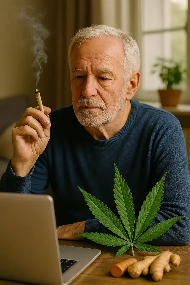 Cannabis y cerebro senior