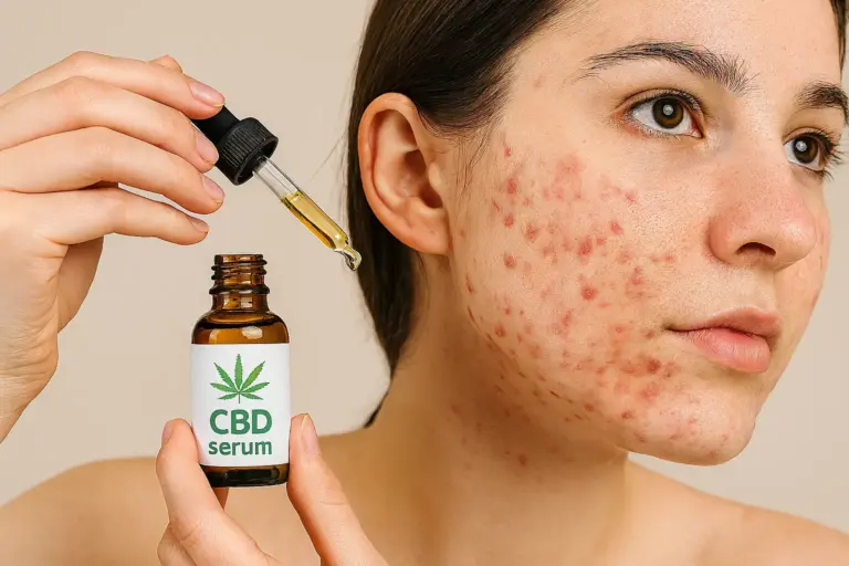 CBD contra el acné