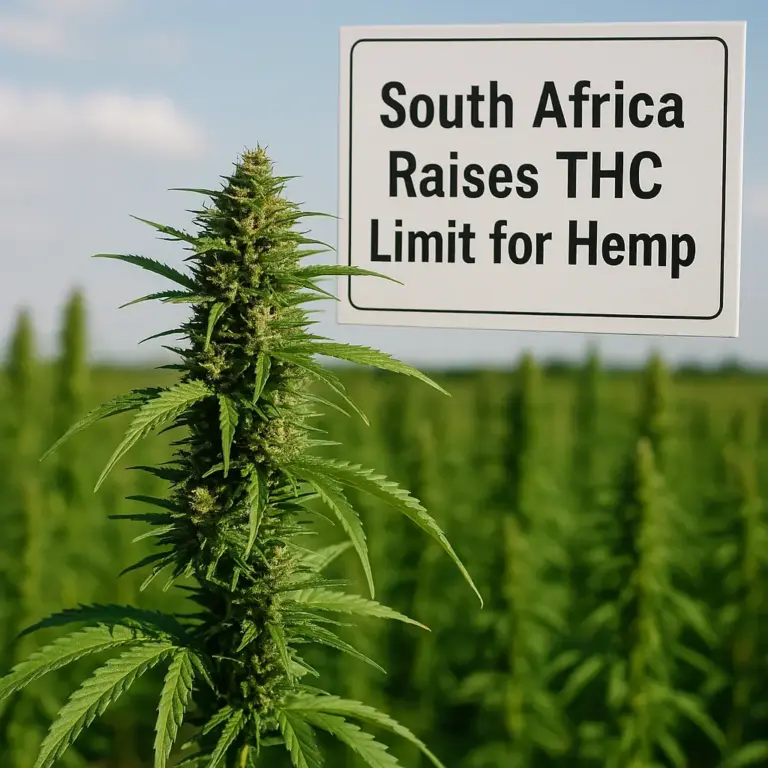 Sudáfrica rompe barreras: el cáñamo florece con hasta 2% de THC