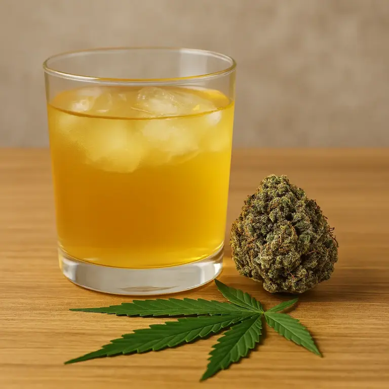 bebidas con cannabis