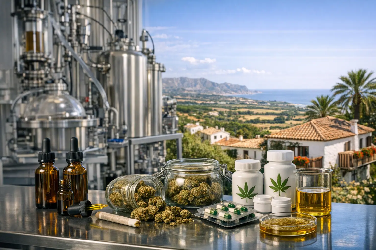 España quiere relevar a Portugal como centro europeo de procesamiento de cannabis medicinal