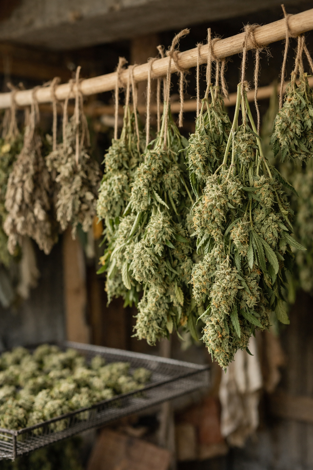 Aprende a secar y curar cannabis para obtener mejor sabor, potencia y conservación