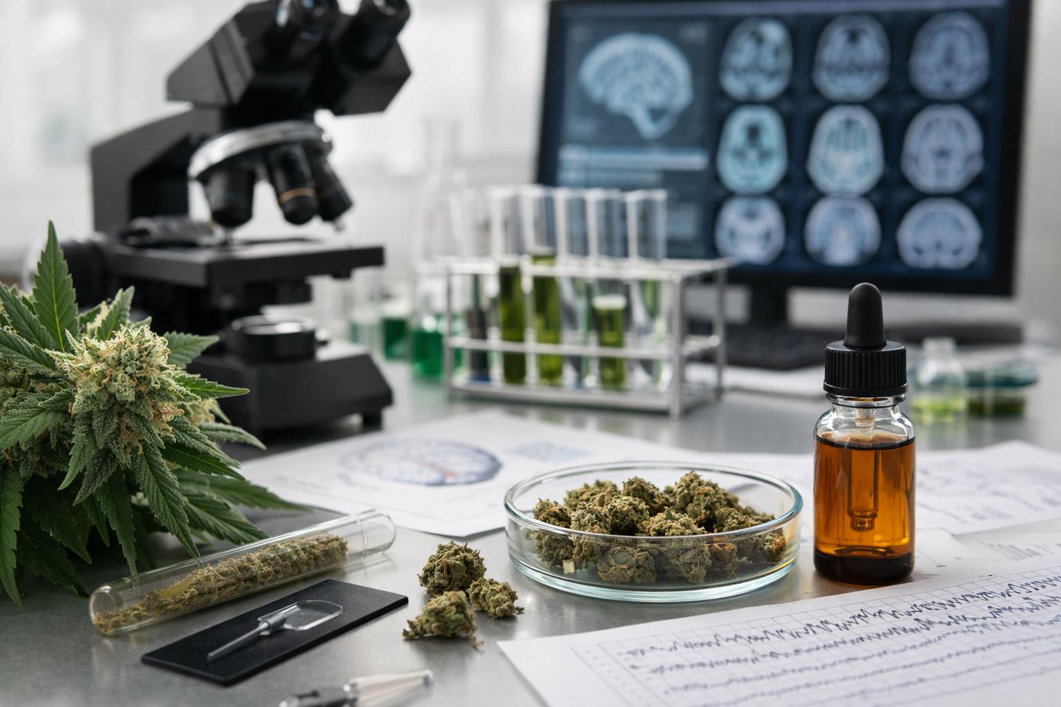 Cómo afecta el cannabis a la memoria, atención y rendimiento mental.