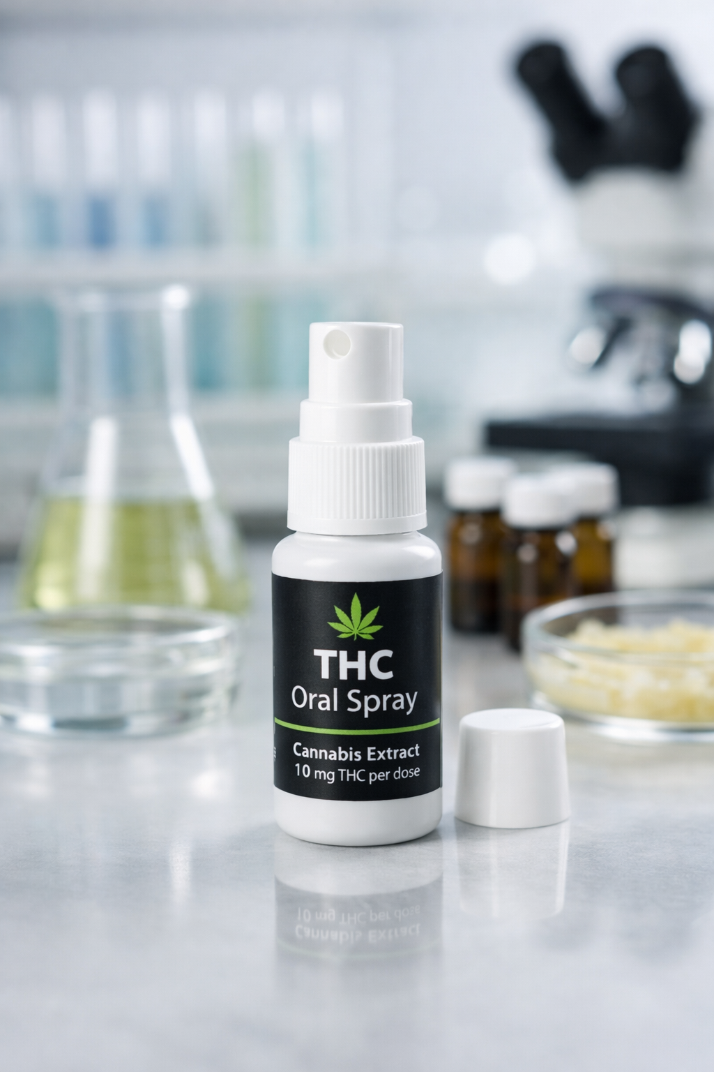 Aerosol bucal de THC: