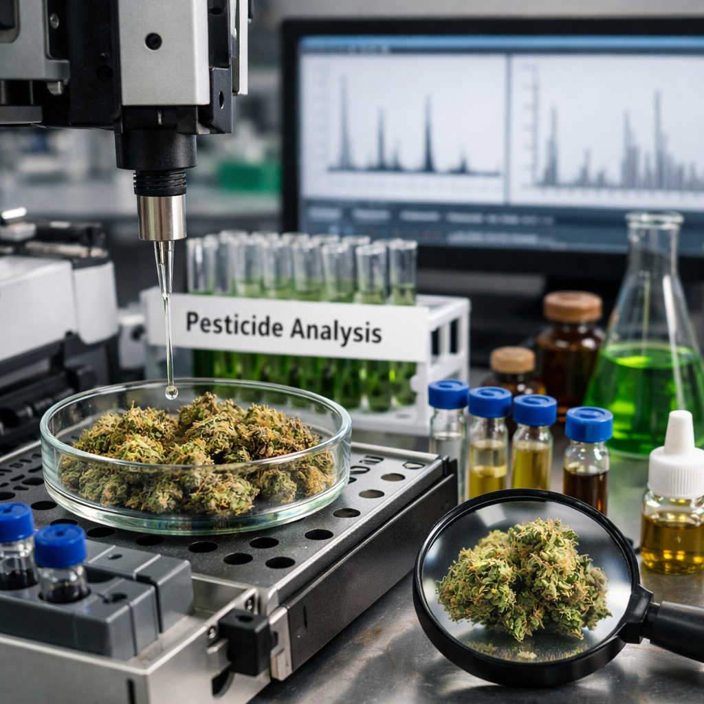 Cannabis más seguro: así funciona el nuevo método automatizado para detectar pesticidas