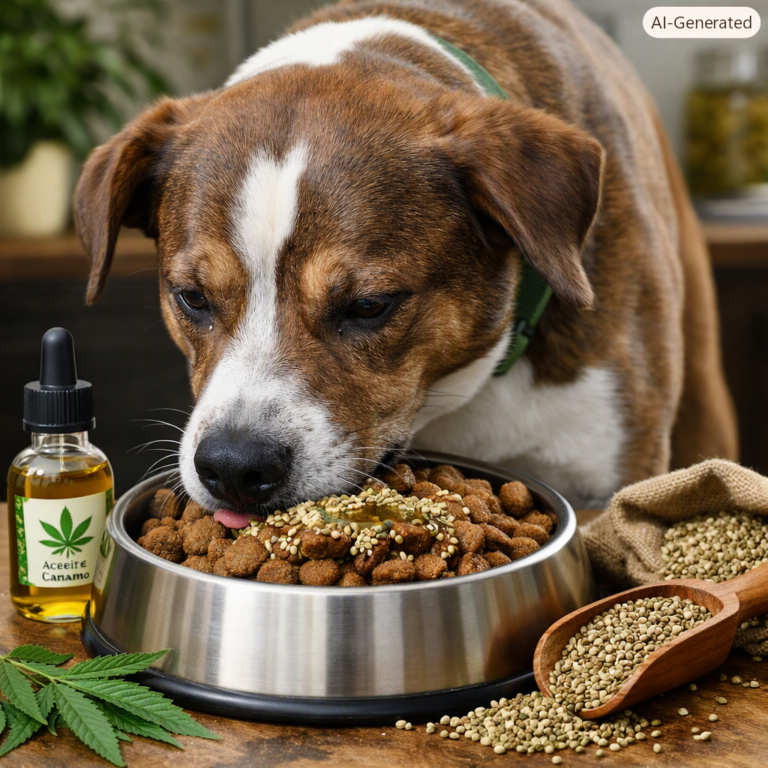 cáñamo en la alimentación canina