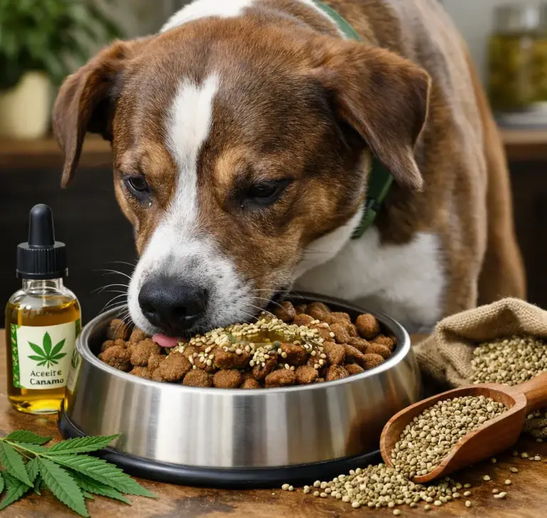 cáñamo en la alimentación canina