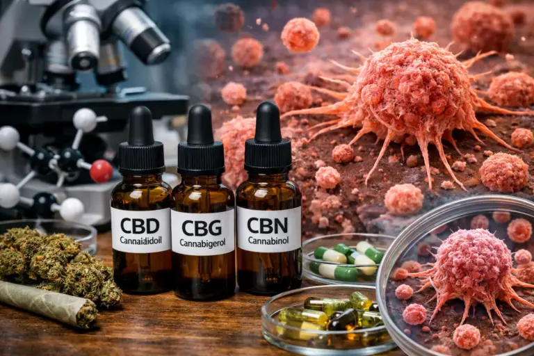CBD, CBG y CBN: , tres cannabinoides con potencial anticancerígeno