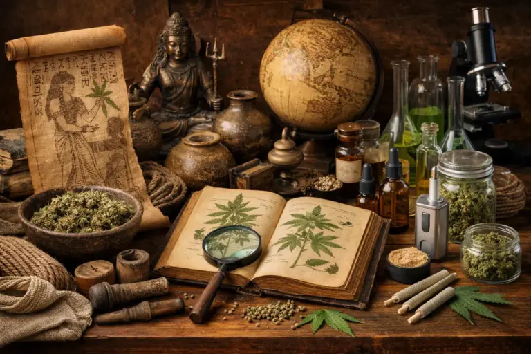 Historia del cannabis: de planta sagrada a industria global