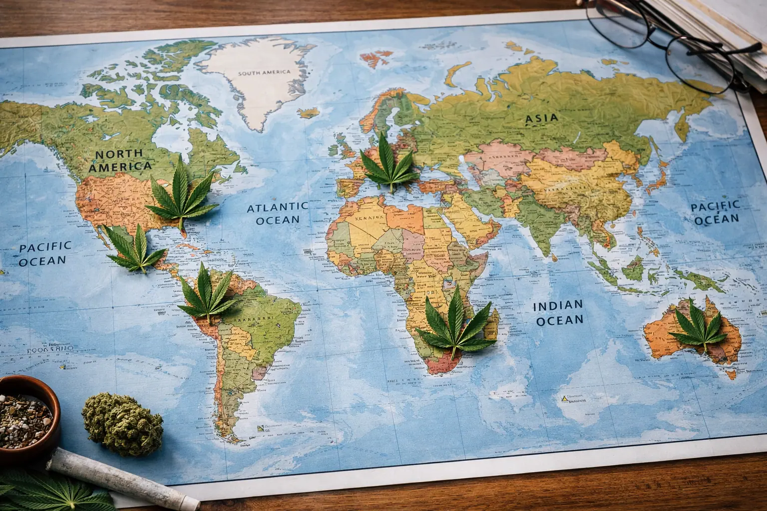Los países que podrían legalizar el cannabis en 2026, de Alemania a Sudáfrica