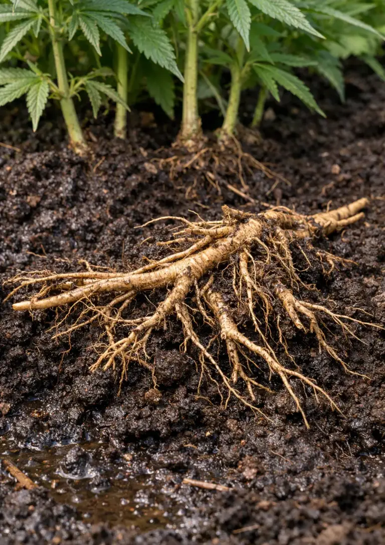 Raíces de cannabis: el tesoro oculto de la planta que la ciencia empieza a revelar