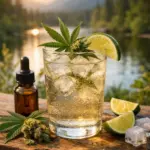 Bebida con cannabis