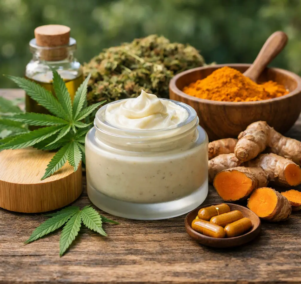 Cannabis y cúrcuma: una crema herbal mejora el eccema y la psoriasis en un estudio piloto