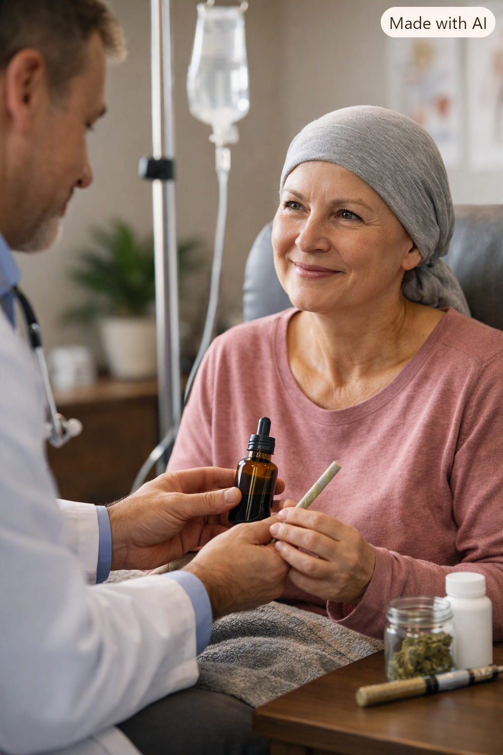 Cannabis para cuidados paliativos de pacientes oncologicos