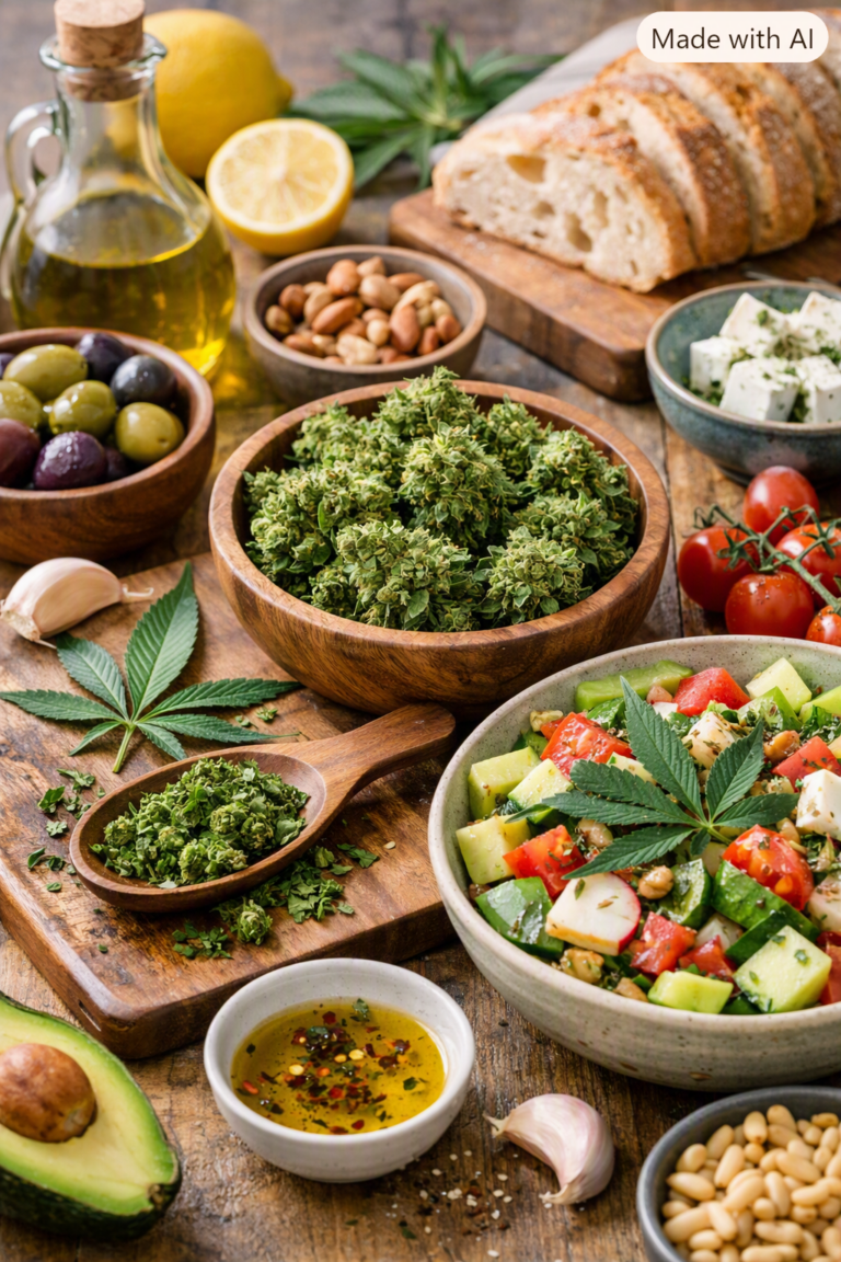 Cannabis crudo como superalimento