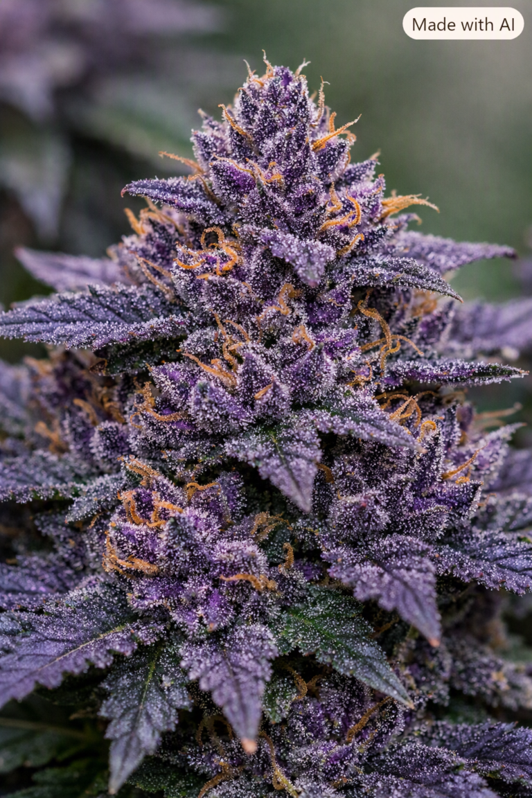 Flor de Cannabis morada