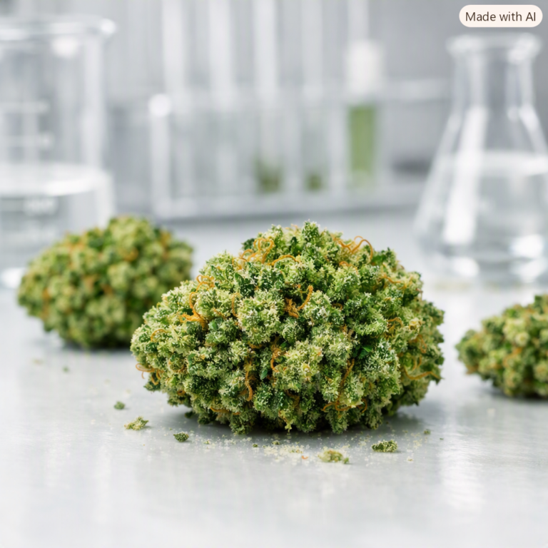 Una flor de cannabis para combatir los dolores de cabeza