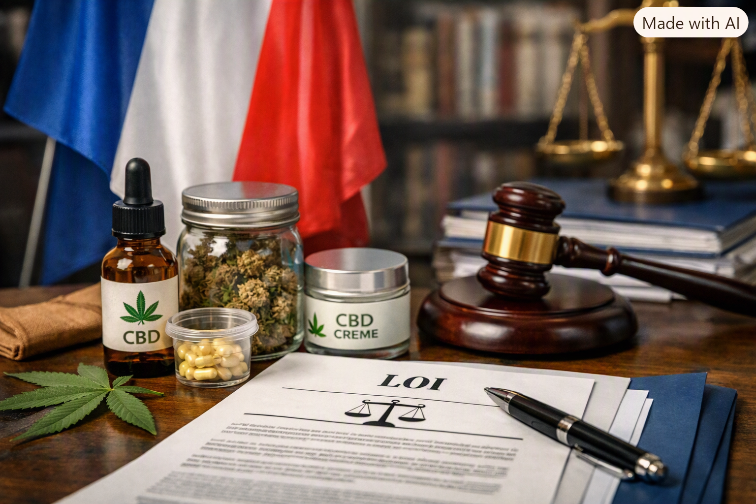 ¿Regulacion del CBD en Francia?
