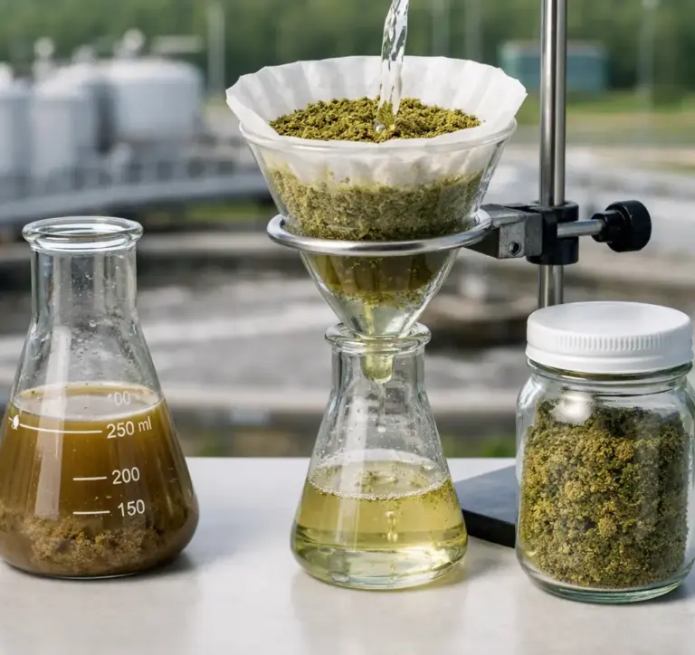 Cogollos de cannabis tratados con bicarbonato eliminan casi todo el plomo y el cobre del agua